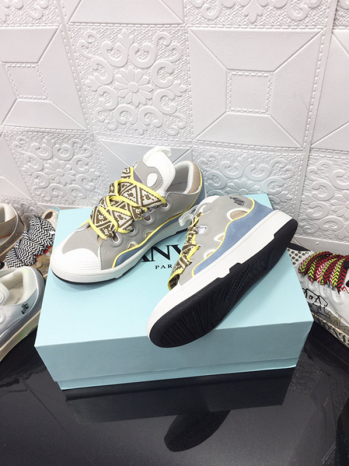 lanvin curb sneaker