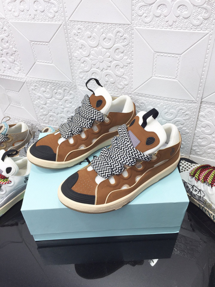 lanvin curb sneaker
