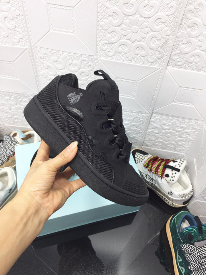 lanvin curb sneaker