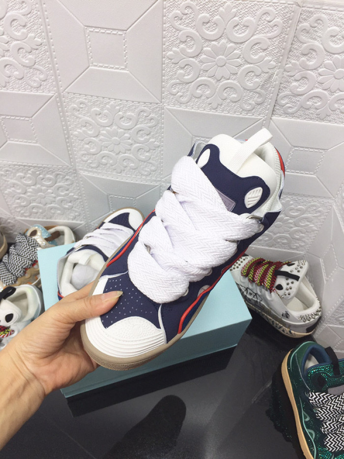 lanvin curb sneaker