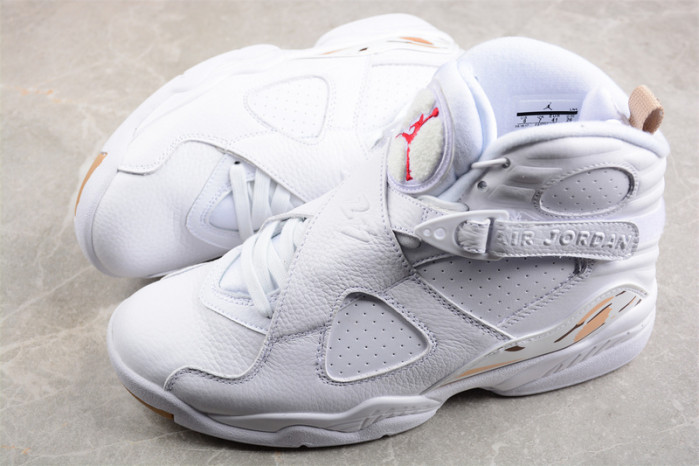 air jordan 8 retro ovo white aa1239-135