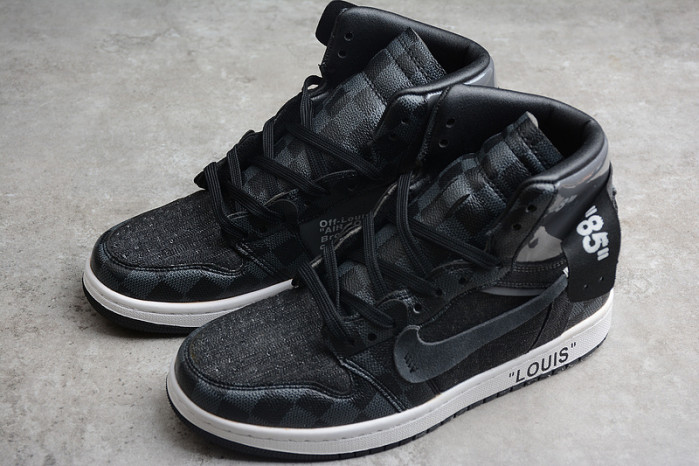 ofw x air jordan 1 customs mens - aq081