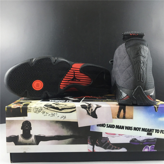 jordan 14 retro black anthracite - bq3685-001