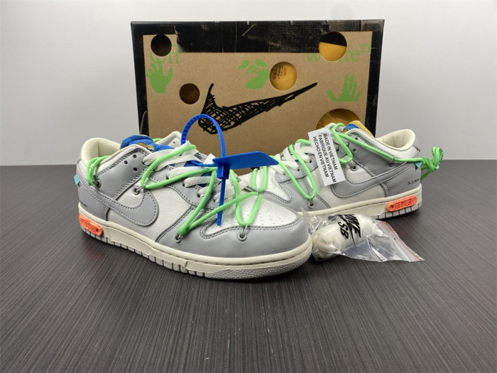 nike dunk low ofw lot 26 of 50 dm1602-116