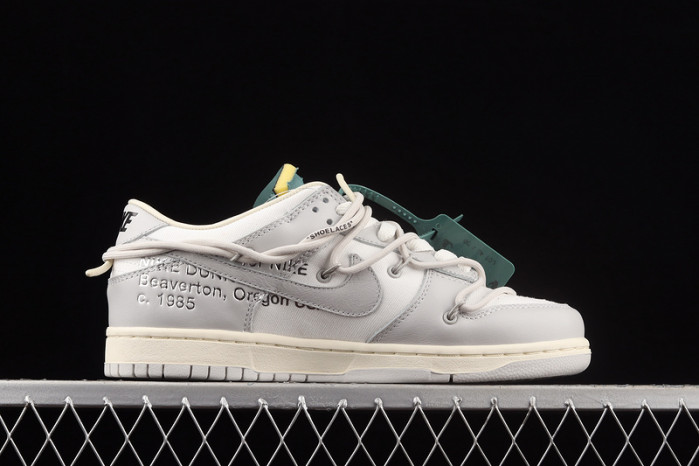 nike dunk low ofw lot 42 dm1602-117