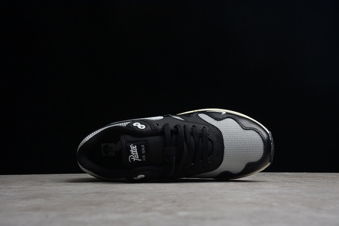 patta x nike air max 1 black dq0299-001