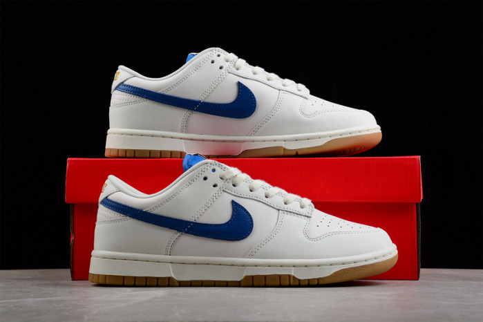 nike sb dunk low se sail dark marina blue dx3198-133